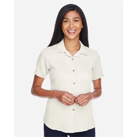 Harriton Women's Bahama Cord Camp Shirt... from ASI 84358 S&S Activewear