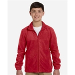 Harriton Youth Full-Zip Fleece