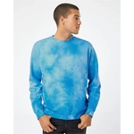Independent Trading Co. Unisex Midweight Tie-Dyed Crewnec...
