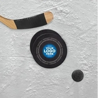 A 4" round coaster for your favorite hockey fans! Ready for... from ASI 43530...