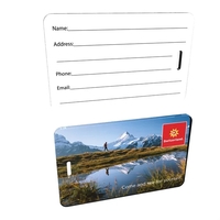 Rectangle 1/8" Acrylic Bag Tag