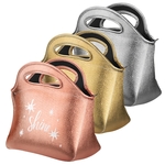 Gran Klutch Metallic Neoprene Lunch Bag