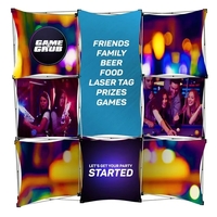 GeoMetrix Fusion Kit - includes a 9-quad square frame, three A... from ASI...