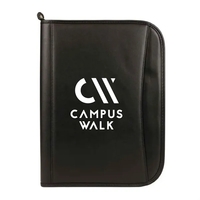 Padfolio interior organizer made of simulated leather and features a dual......