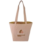 Super Sale- Reversible Colored Tweed Cotton Tote