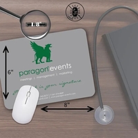 Mouse pad with antimicrobial fabric.... from ASI 59080 Halls & Company