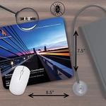 Mouse Carpet™ Antimicrobial Fabric Mouse Pad (7.5"x8.5"x1/8"