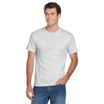 Jerzees - Dri-Power 50/50 Cotton/Poly Pocket T-Shirt.
