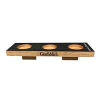 Wood Whisky Barrel Stave Flight Board... from ASI 88156 Solid Dimensions Inc...