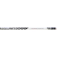 Jungle fever round, #2 pencil, eraser, screen printed