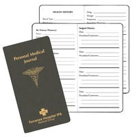 Personal medical journal with canyon cover. 16 pages 3 1/2" x... from ASI...