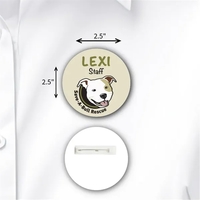 Durable laminated ID badge w/ full-color personalization, tamper resistance,...