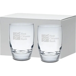 12 oz. Etched Michelangelo Rocks Gift Set