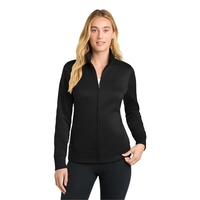 Sport-Tek Ladies Sport-Wick Fleece Full-Zip Jacket.... from ASI 84863 SanMar