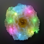 Big Bloom Hair Flowers LED Clips