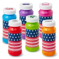 Patriotic Bubbles with Cap Imprint - 4 oz.