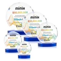 Matlow Circle VividPrint™ Award - Blue