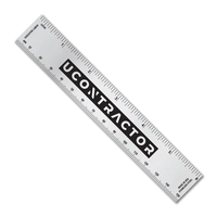 6" Stainless Steel Ruler with General Scales