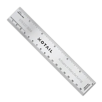 6" Stainless Steel Ruler with Tinner Circumference Scales