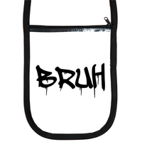 Crossbody Clear Vinyl Zipper Concert Pouch