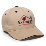 Khaki/Navy Structured Sandwich Cap Rx