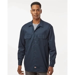 Dickies Men's Tall Long Sleeve Work Shirt