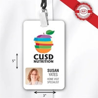 30 Mil Photo ID Badge w/ up to 6 Lines of... from ASI 59080 Halls & Company