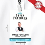 IdentityPro™ USA Made Photo ID Badge w/ Tag Slot (4"x6")