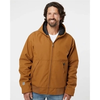 Rubicon Jacket; 7.1 oz/yd2, 100% polyester GrizzlyTec™ canvas and a...
