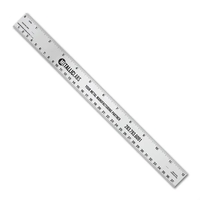 12" Stainless Steel Ruler with Tinner Circumference Scales