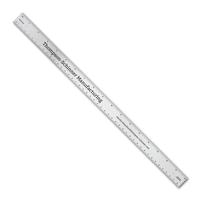 18" Stainless Steel Ruler with General Scales