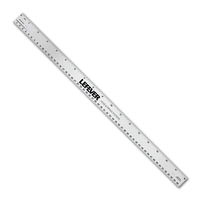18" Stainless Steel Ruler with Tinner Circumference Scales