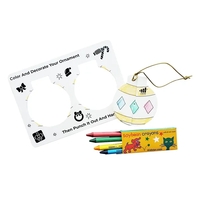 DIY Punch-Out Ornament - Coloring... from ASI 44830 The Chest