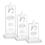 Bryanston Chrome Star Award - Clear