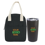 Lunch Cooler with Stainless Tumbler