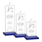 Bryanston Chrome Star Award - Blue