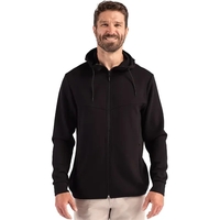Clique Haven Recycled Mens Full Zip Hooded Sweatshirt
