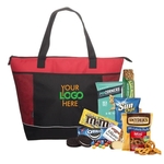 Shoppers Cooler Tote with Snacks