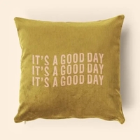 It's a 18" square corduroy pillow case with a full-bleed imprint... from ASI...