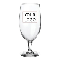 Sheer rim cabernet glass, 16 oz. plus 1 color silkscreen imprint... from ASI...