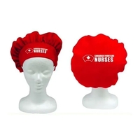 Bouffant Style Medical Nurse Cap with Front Brim