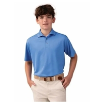 Youth Saratoga Performance Mini Mesh Polo
