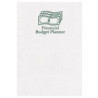 Financial Budget Planner 7" x 10"