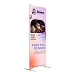 MagLock Curved Display - 3'wx6.5'h