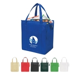 Zipper Classic Non-Woven Tote Bag