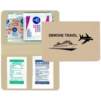 Hangover Kit in fold-over vinyl case in 18 colors, contains non-aspirin,......