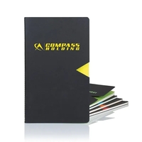 Journal with 80 ivory FSC® certified paper with gray lines.... from ASI 68507...