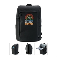 Coral Repreve® RPET 20-Can Backpack Cooler