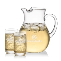 The Montclair Pitcher & Beverage Glasses Set is designed for effortless......