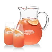 The Montclair Pitcher & Beverage Glasses Set is designed for effortless......